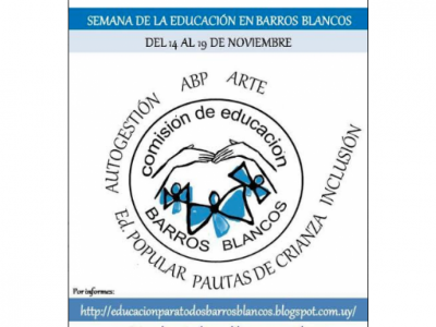 Semana de la Educacion de Barros Blancos